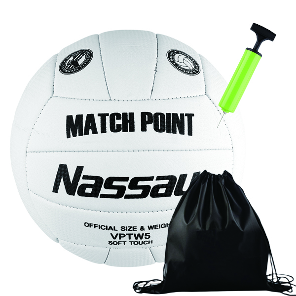 낫소 배구공 매치포인트 5호 + 투센 볼가방 + 투센 볼펌프, 화이트, 1세트 16,900원