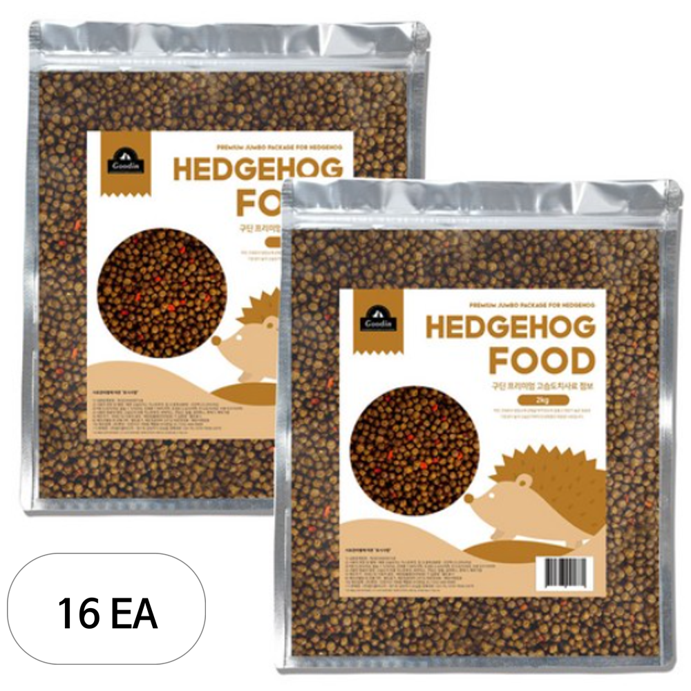 구딘 프리미엄 고슴도치사료 점보 394,210원