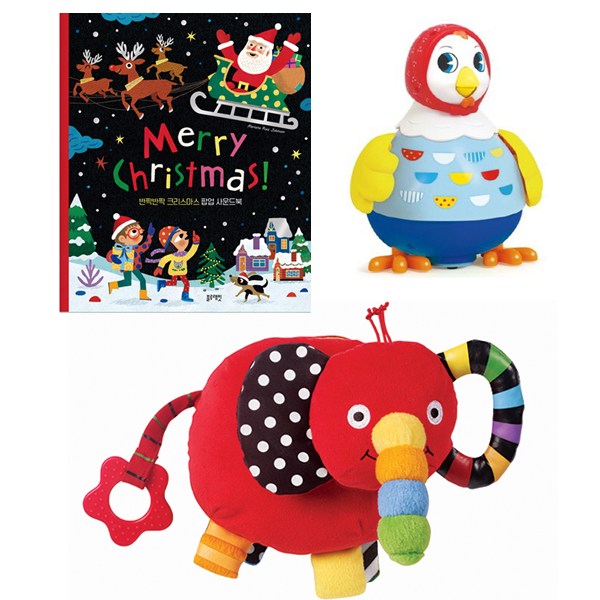 크리스마스 팝업 사운드북 +  꼬꼬맘 + 코야 (3종세트)(블루래빗) 87,850원