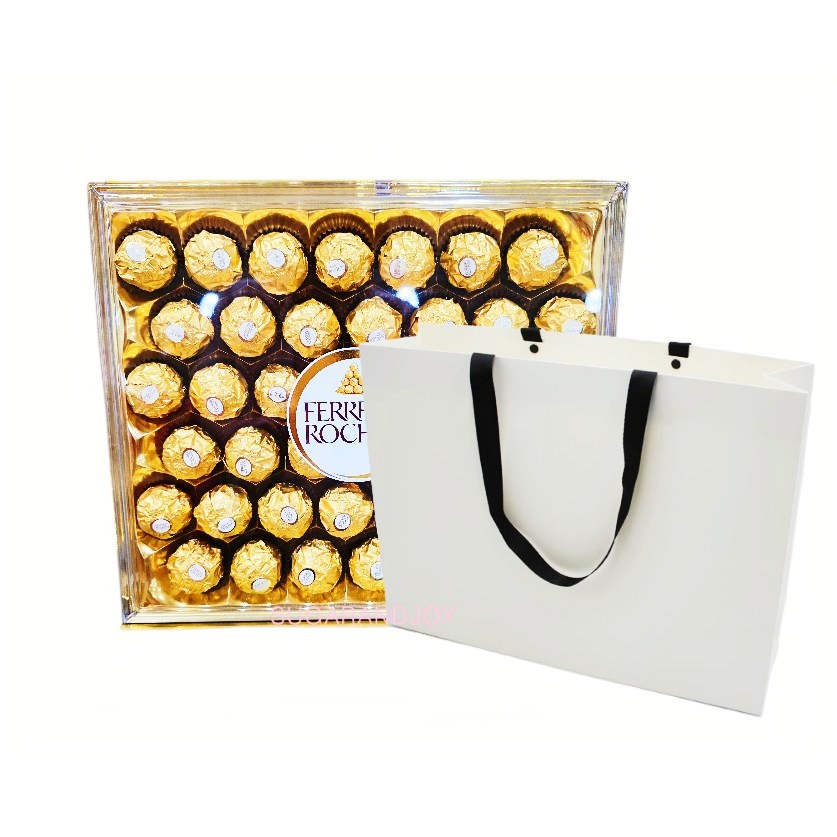 페레로로쉐+쇼핑백 발렌타인데이 화이트데이 수능 초콜릿 선물, 25개, 페레로로쉐T42+쇼핑백 814,500원
