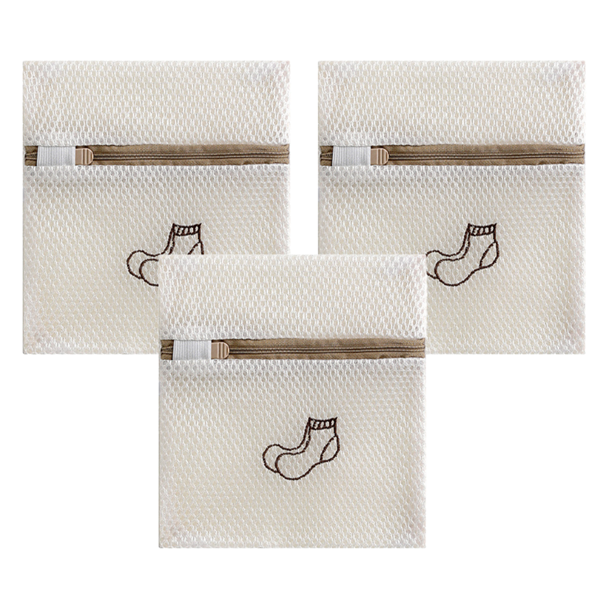 이지딜 손상방지 다용도 세탁망 18 x 20 cm, 양말, 3개 8,500원