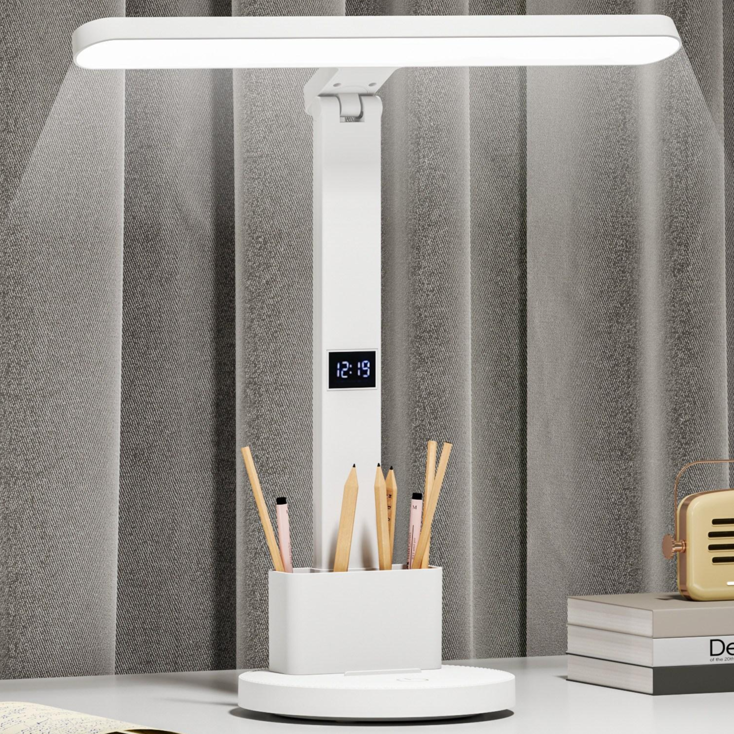 아우리넥스 LED 블루라이트 차단 와이드 학습 독서용 스탠드, 현재가 16,300원