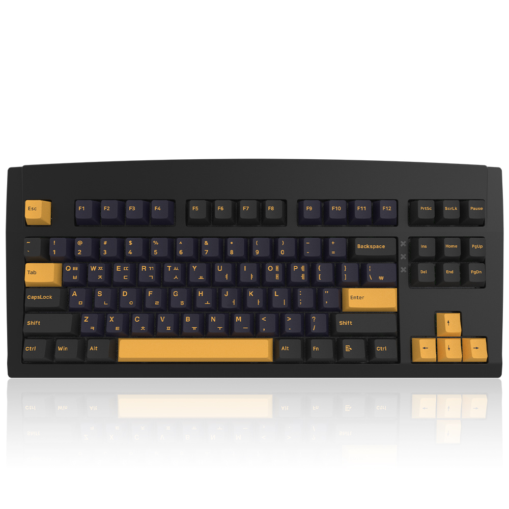 큐센 DT35 87 PBT V3 게이밍 기계식 키보드 블랙 오테뮤저소음피치축 64,400원