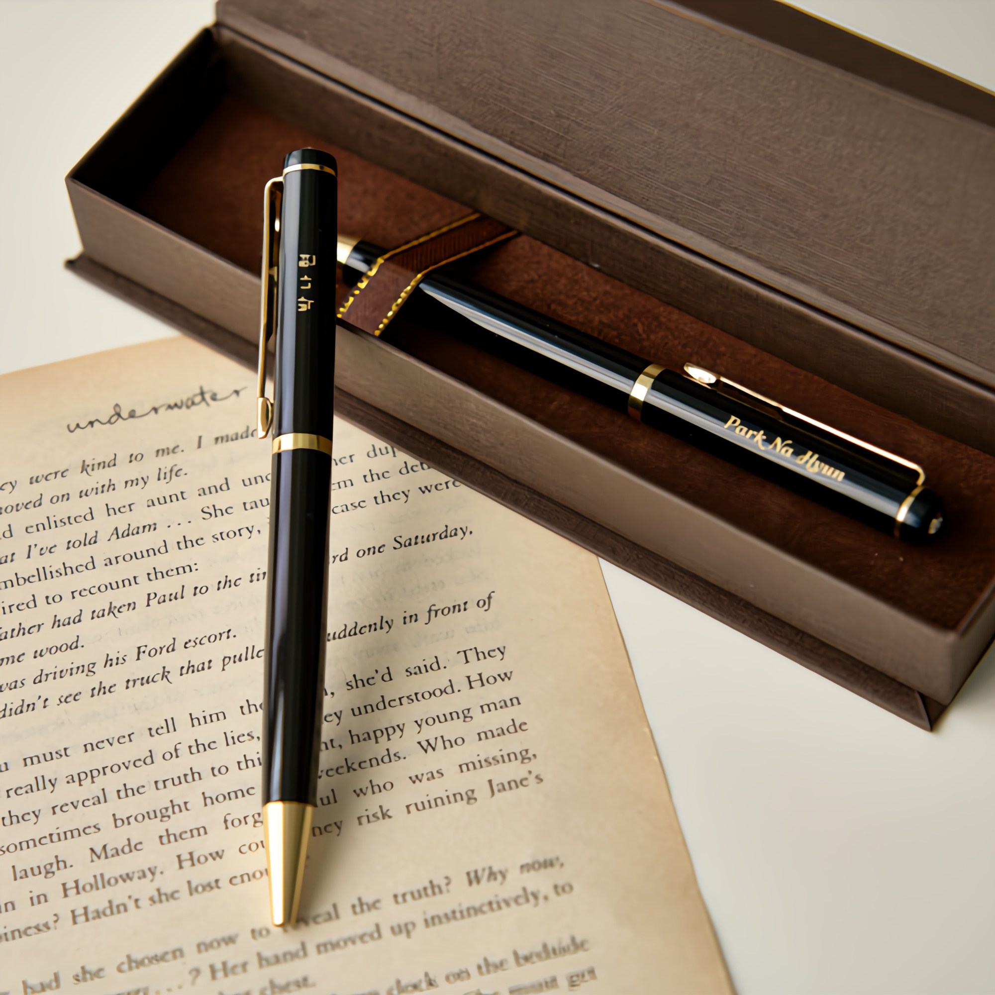 각인볼펜 비지니스 선물용볼펜 답례품 (무료각인+고급케이스), 1개 7,900원