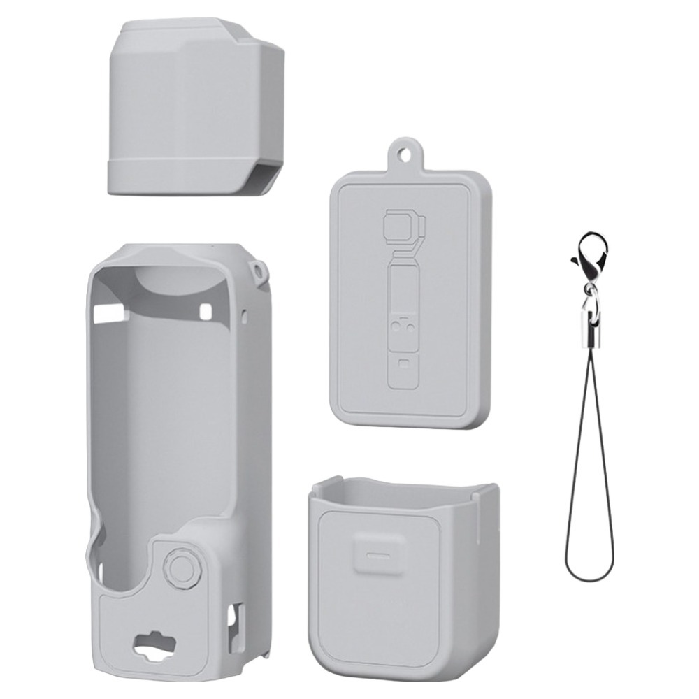 위드범성 오즈모 포켓3 액션캠 실리콘 커버 싱글, 1개, 클래식그레이 10,200원