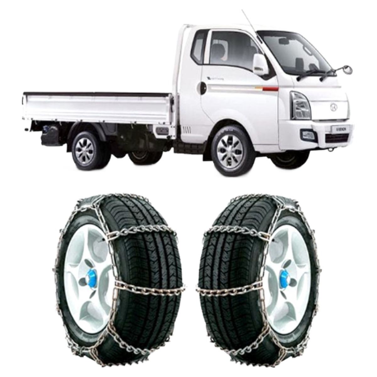 [5시건 당일출고] 2026년형 굵고 튼튼한 고강도 쇠사슬 타이어체인 스노우체인, 1개 54,900원