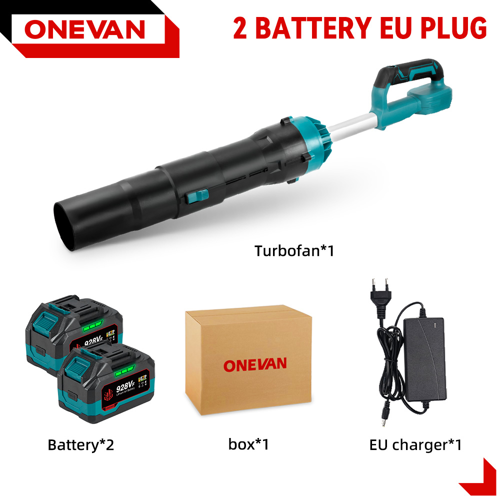 ONEVAN 브러시리스 8000W 전기 터보 송풍기 제트 팬 400 메터/초 분리형 폭력 자동차 건조기 21V 18V 배터 152,980원