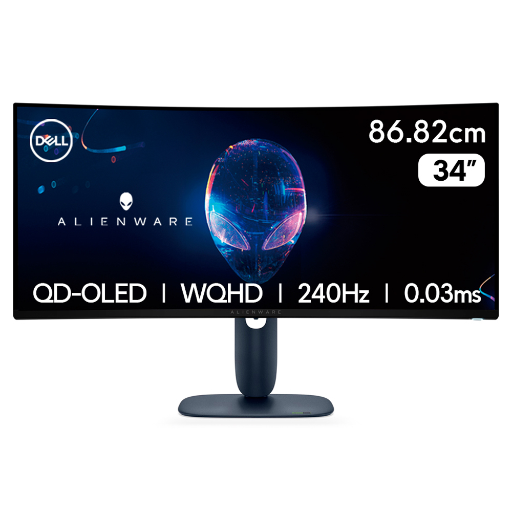 델 WQHD QD-OLED 240Hz 0.03ms 에일리언웨어 게이밍 모니터 1,199,000원