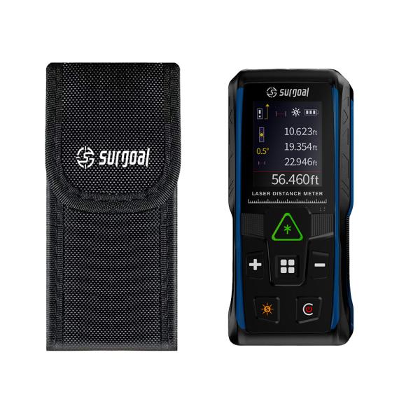 레이저 거리 측정기 100m 그린 다기능 디지털 레벨 컬러 스크린 진동계 테이프 46,840원