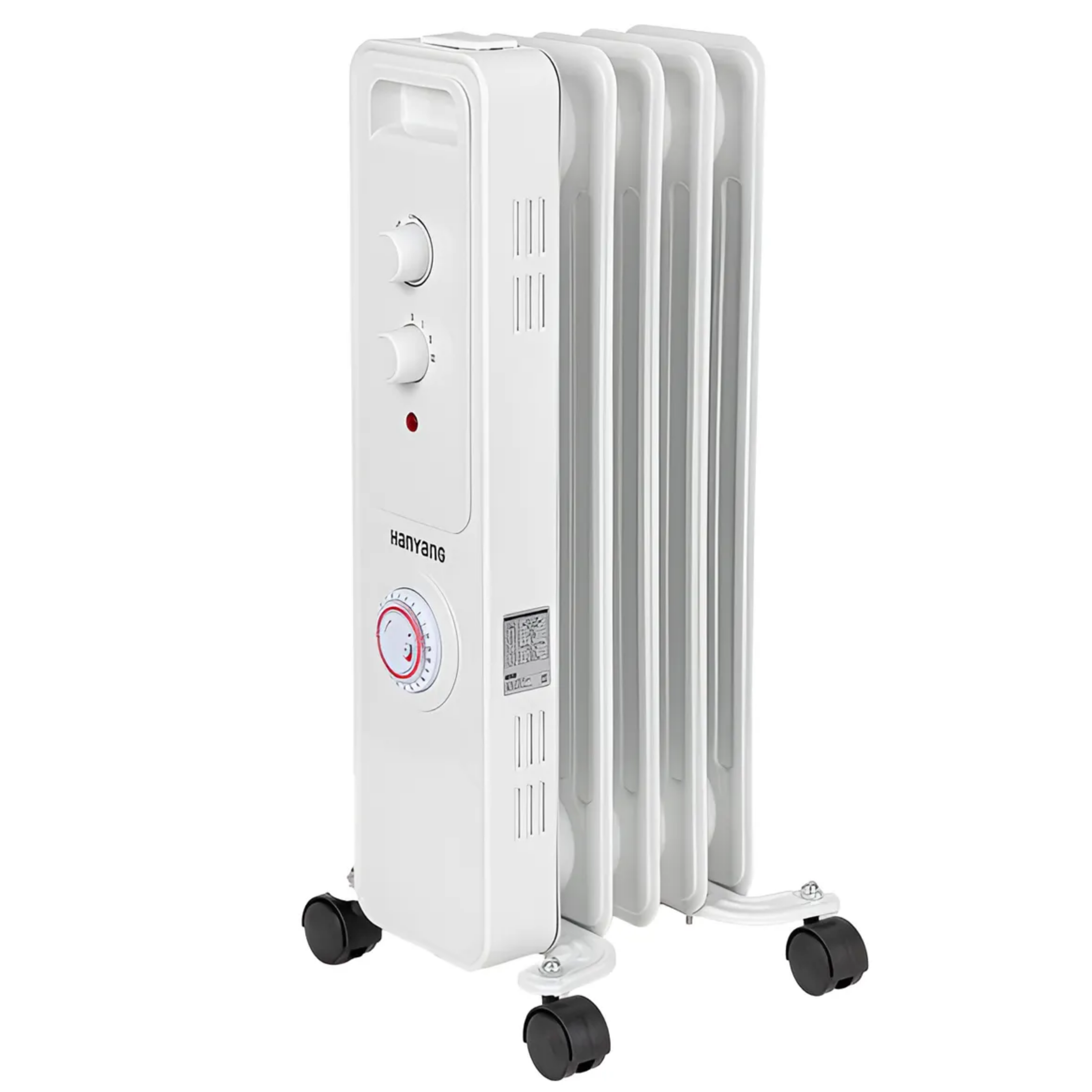 (본사공식) 한양테크 타이머 전기 라디에이터 5핀/7핀/9핀/11핀/15핀 동파방지 가정용 업소용, 타이머 라디에이터 5핀(화이트 HYR-05) 108,000원