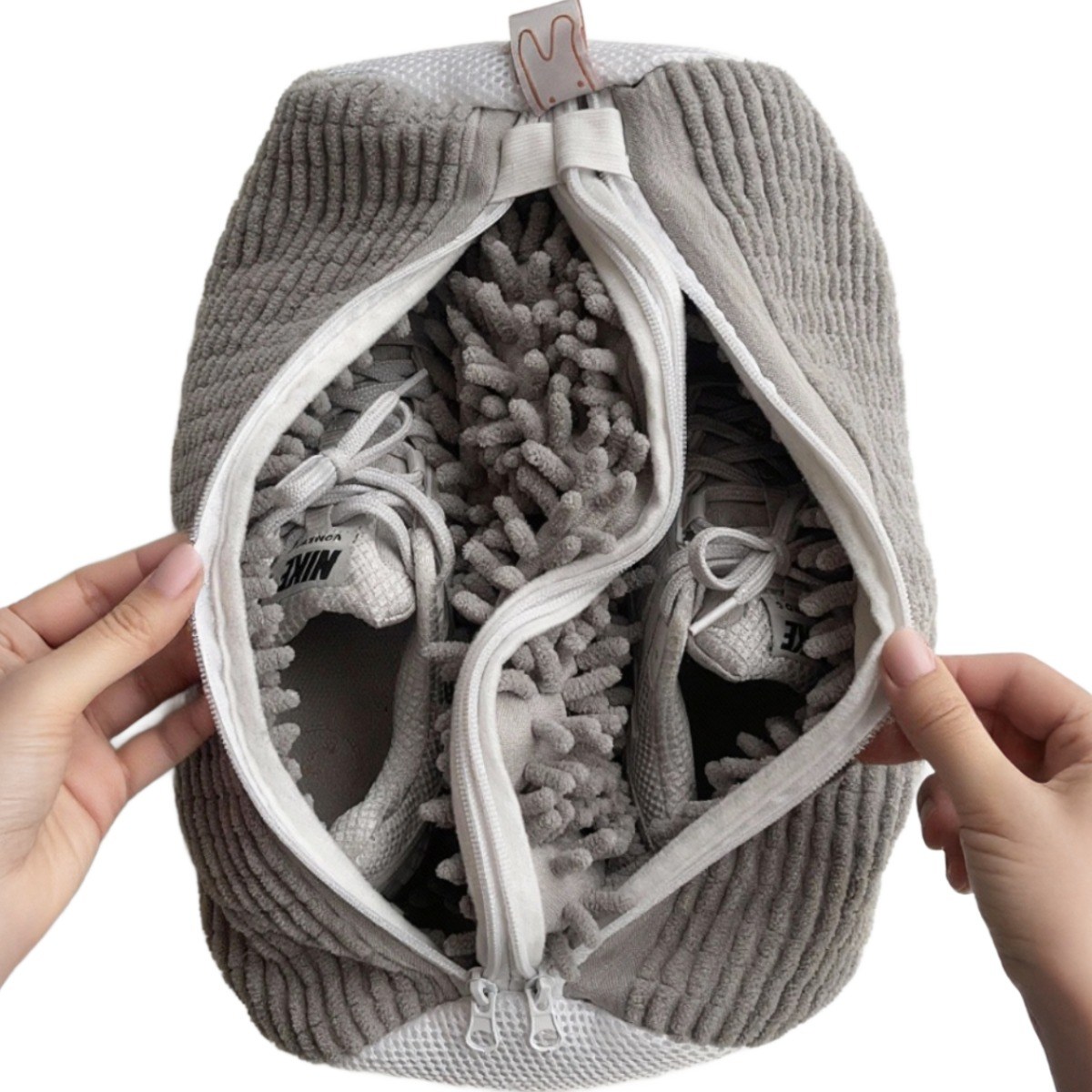 (소재안전인증) 양쪽 분리세탁이 가능한 운동화 세탁망 18,800원