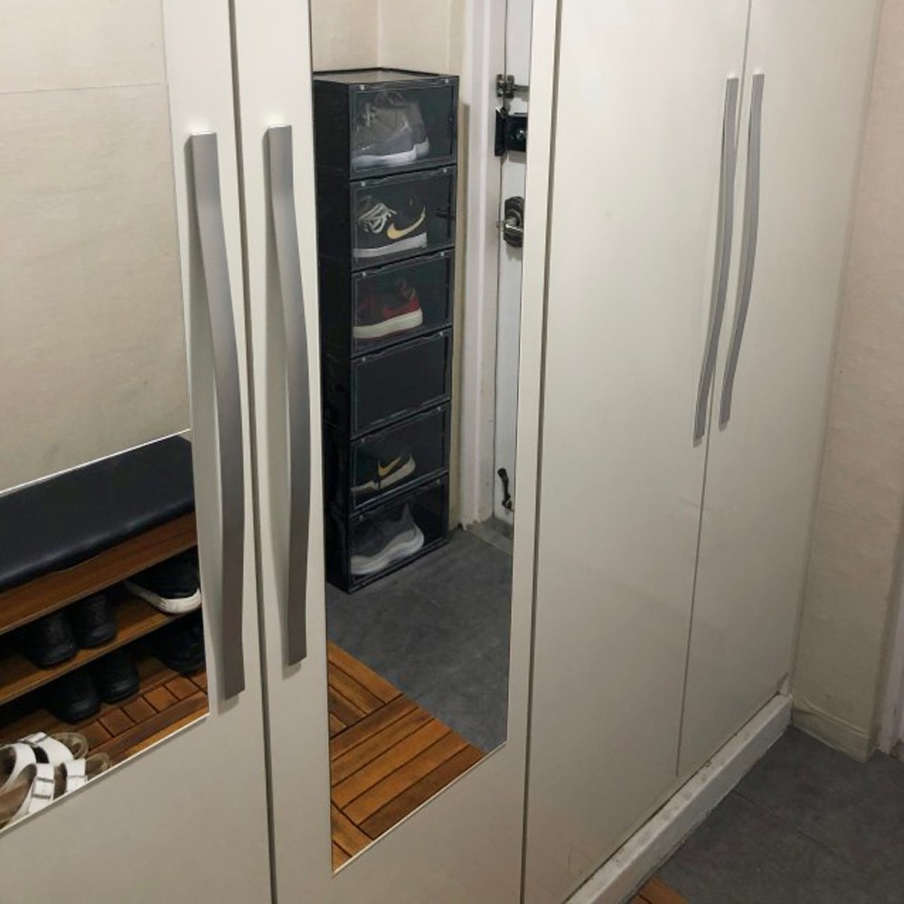 대형 모칸도 아크릴 거울 35X60cm 모서리 직각형 접착식 DIY거울 두께 2mm 재단가능, 모서리직각 35X60 2mm 14,900원