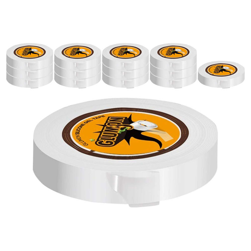 글루몬 자국없는 초강력 실리콘 클리어겔 나노 양면 테이프 10mm x 2m, 단일색상, 14개 53,240원