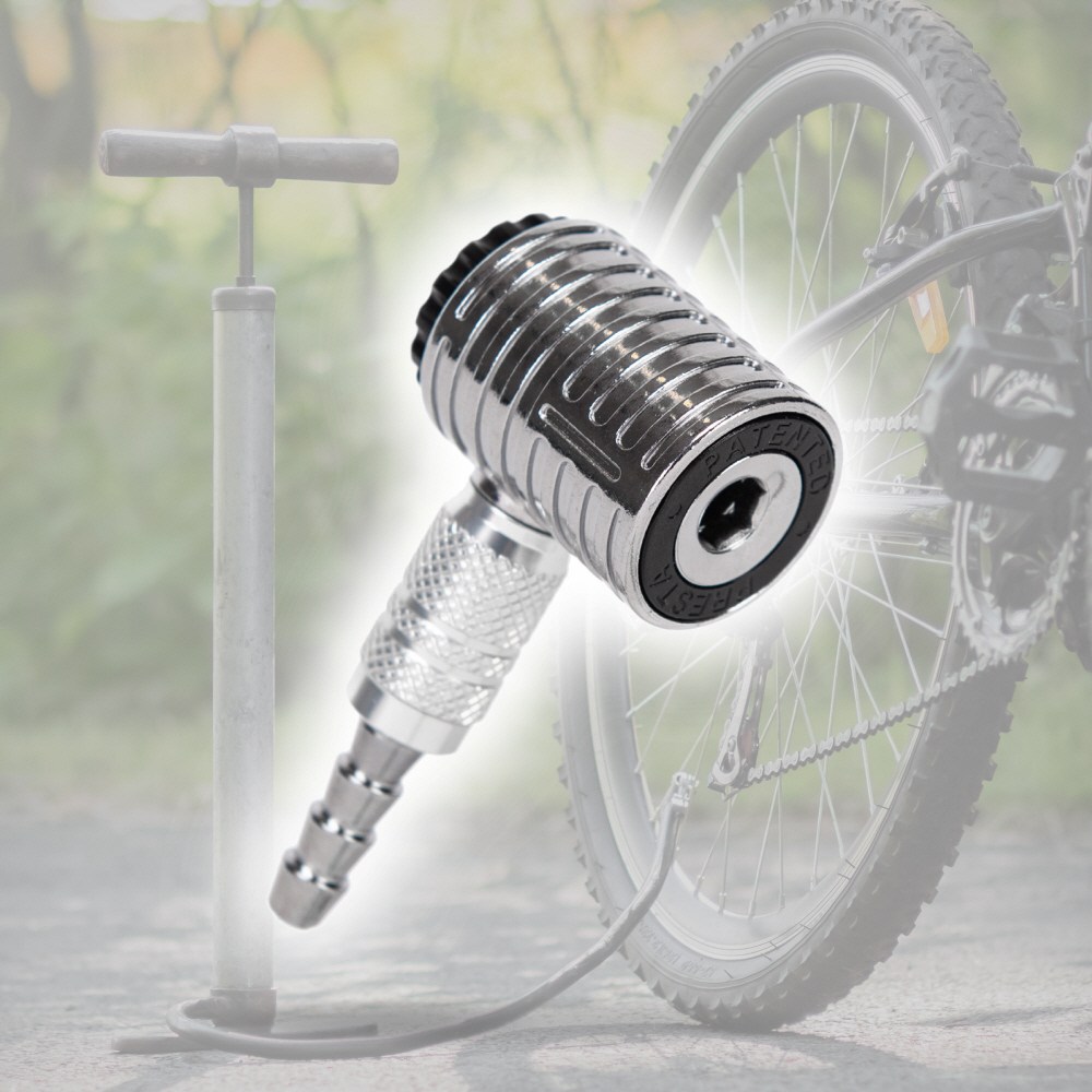 원버튼 에어척 4라쳇 신형 자전거펌프 헤드 밸브 레버 교체 26,000원