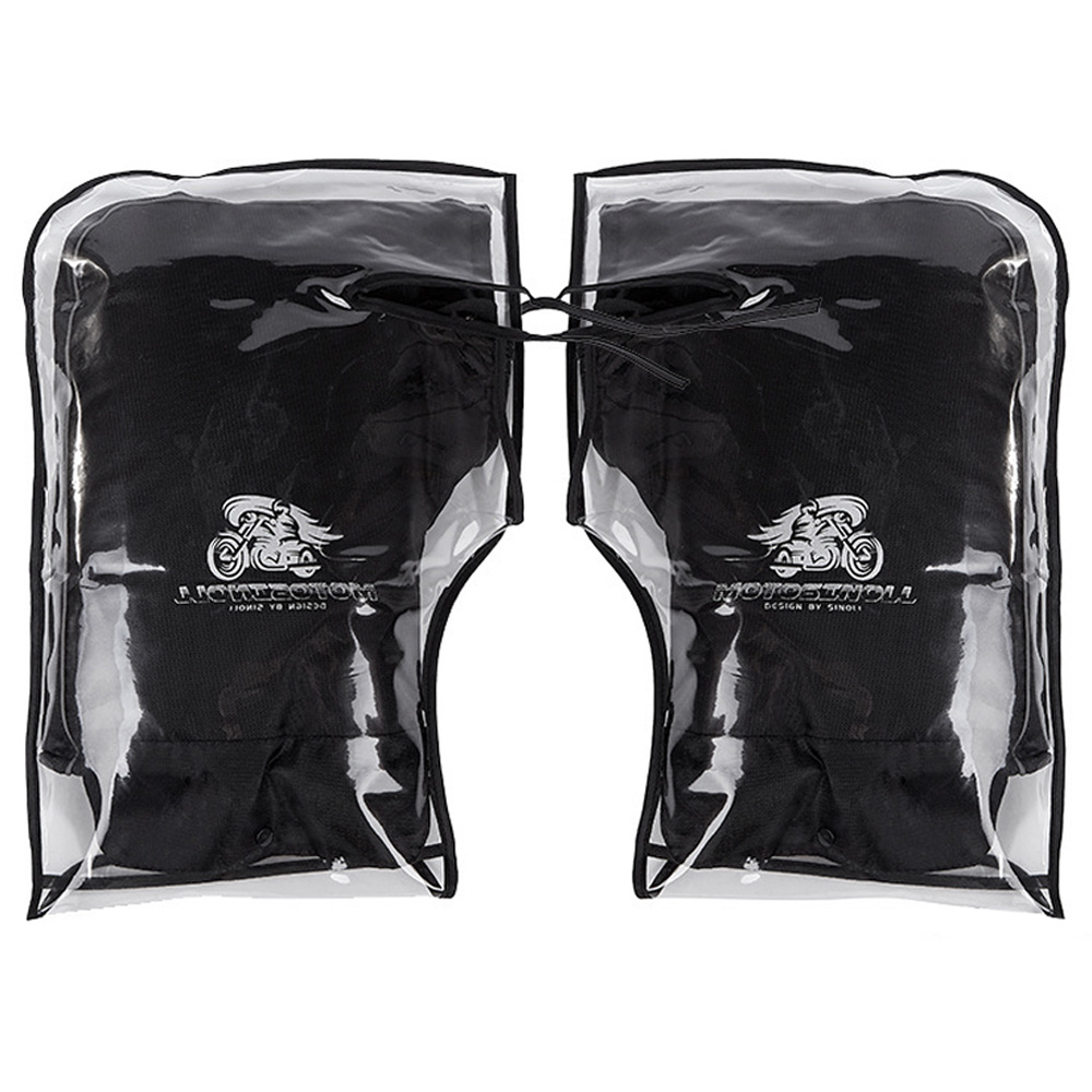 대한몰 오토바이 핸들커버 겨울 방한 핸들 토시 방수 투명 커버 세트 윈터쉴드, 혼합색상 23,340원