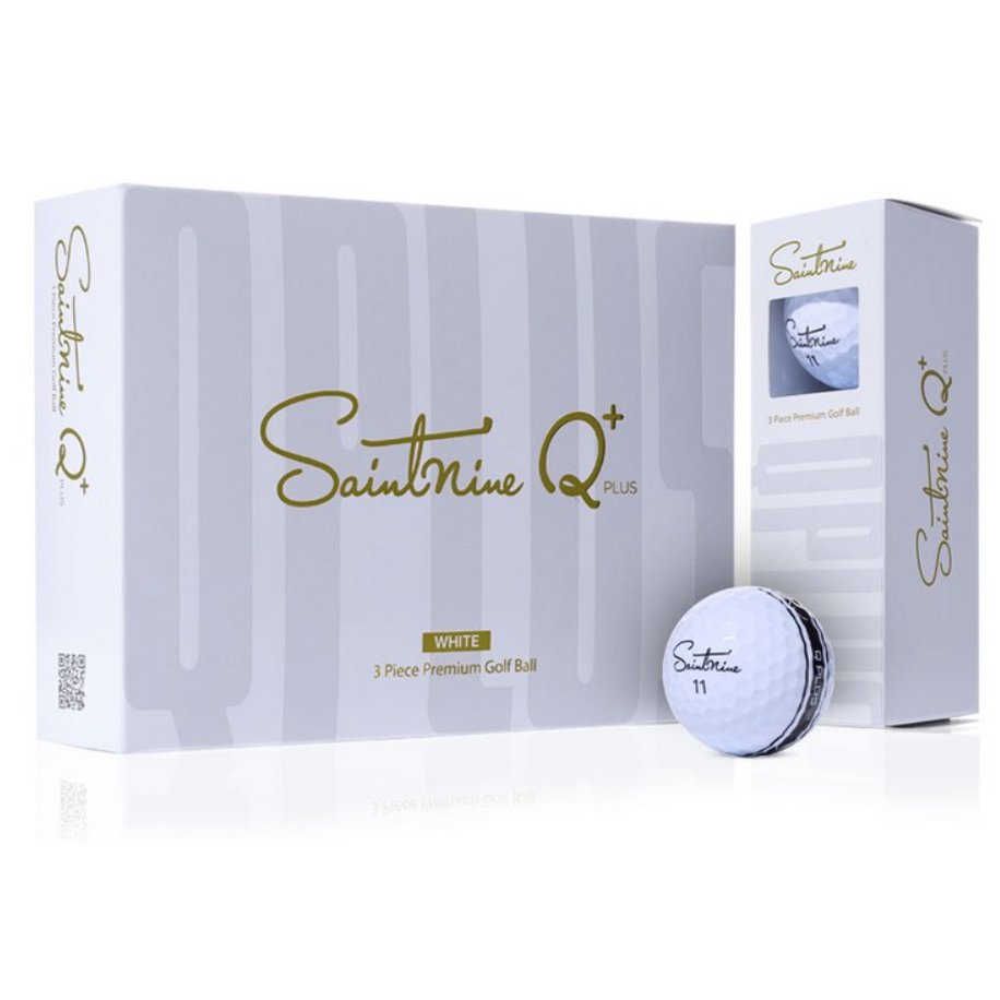 [1더즌 12구] 넥센 세인트나인 NEW Q 플러스 2.0 고반발 3피스 유광 퍼팅라인 골프공, 1개, 12개입, NEW Q플러스 2.0 유광 화이트 42,700원
