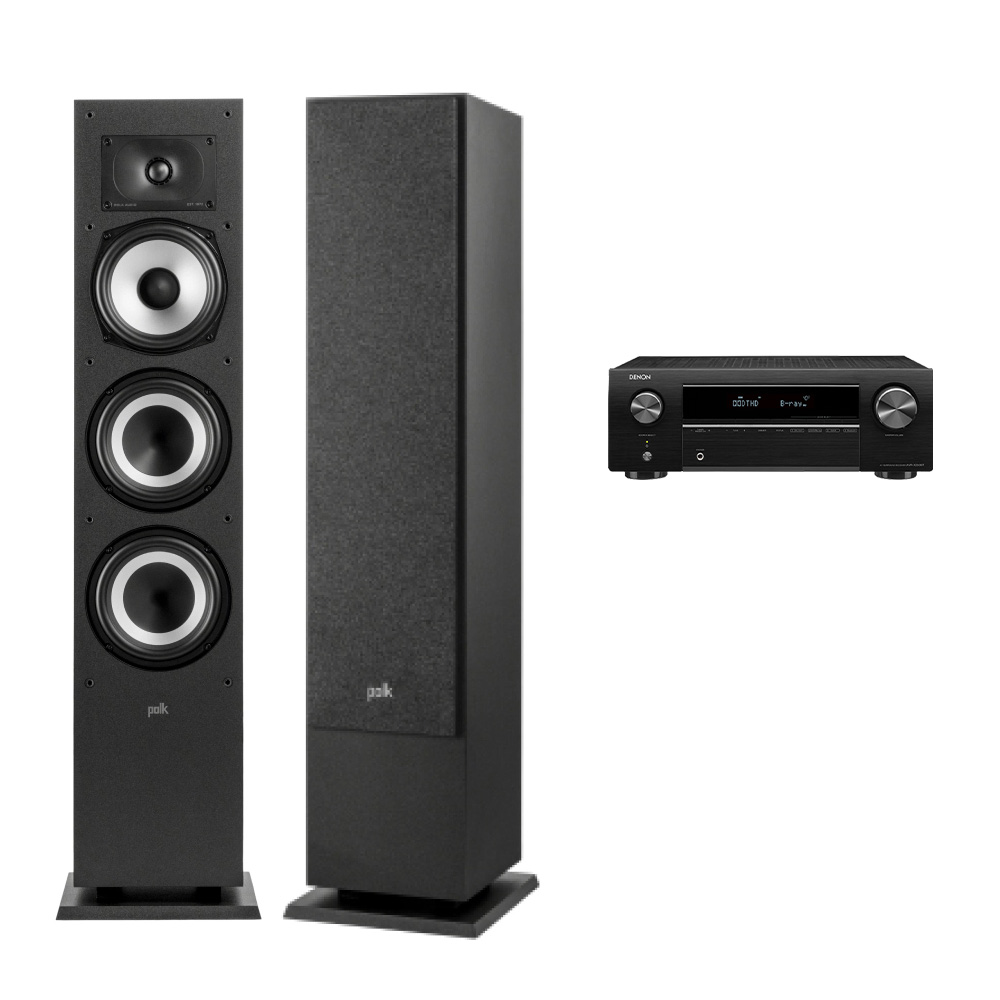 데논 AVR-X250BT + 폴크오디오 Monitor XT60 하이파이 AV 오디오 834,200원