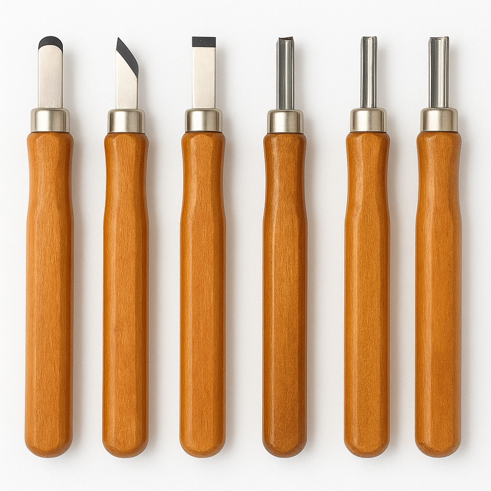 인글로우 미술 공예용 원목 조각도 6종 세트, 2세트 12,900원