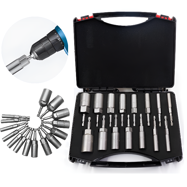 (이벤트)육각 롱비트 소켓 15종세트 복스알 롱 복스 육각 비트소켓 11,900원