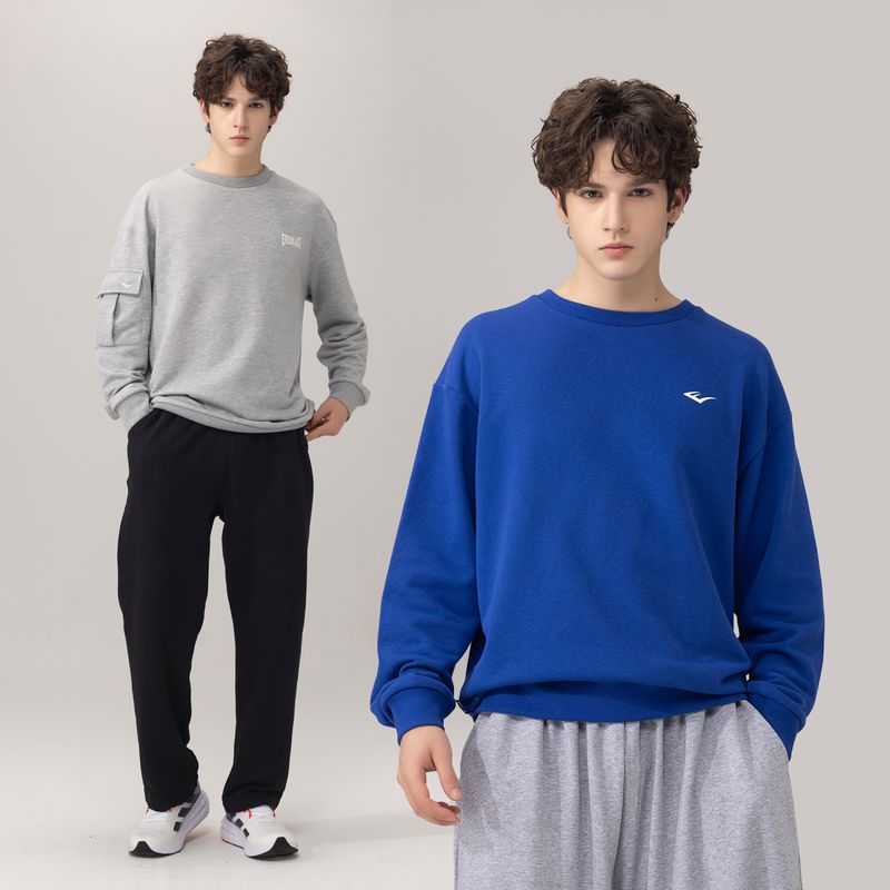 에버라스트 남자 미니쭈리 런닝복 세트 카고 맨투맨+일자팬츠 54,000원