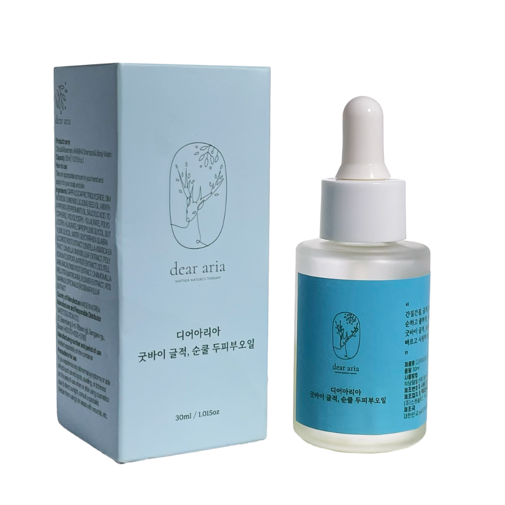 디어아리아 두피 에센스 쿨링 마사지 뾰루지 간지러움 각질 헤어 ,두피부 영양 쿨링 오일, 피부 각질, 굿바이 글적, 쿨민트 살리실산1% 두피, 피부 오일 61,800원