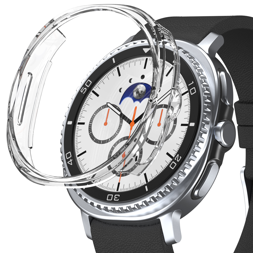 신지모루 풀커버 일체형 하드커버 스마트워치 케이스, 크리스탈 클리어, 1개 8,900원