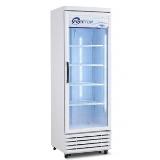 프리탑 국산 소형 음료수 냉장고 270L 업소용 쇼케이스 술 약국 병원 주류 편의점 FT-300R, FT-300R (착불배송비 해피콜안내) 440,000원