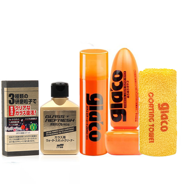 소프트99 글라코 NEW G-4X G-73 G-65X 자동차 유리 발수코팅제 초강력 유막제거제 세트 49,900원