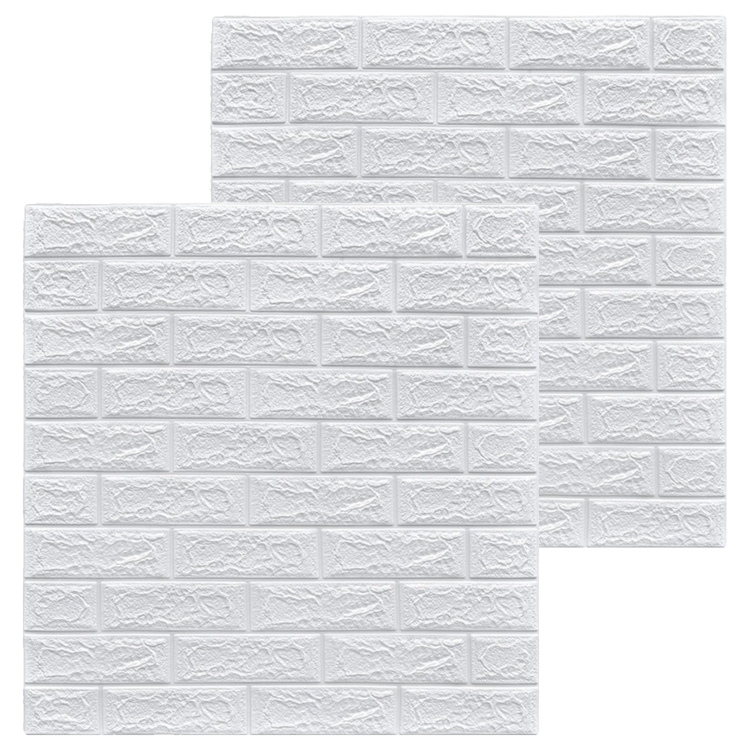 엑스터 3D 벽돌 타일 스티커 셀프 인테리어 입체 폼 벽지 70 x 77 cm 8,500원