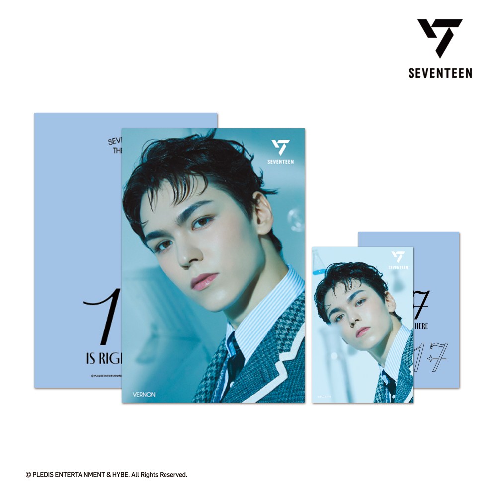 세븐틴 3D 렌티큘러 엽서 (17 IS RIGHT HERE) 18,900원