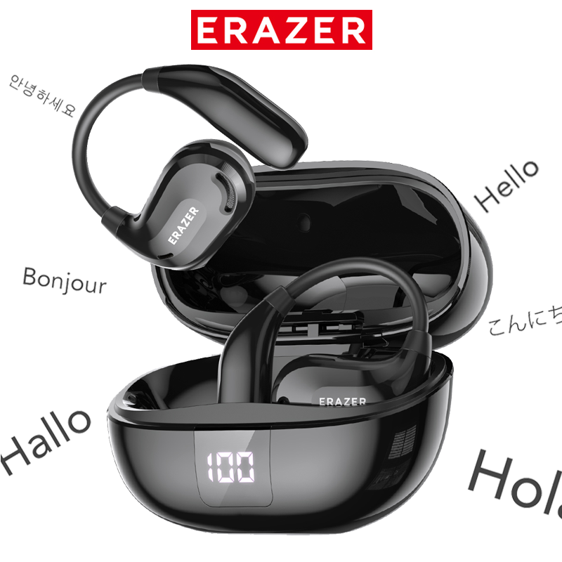 ERAZER XT66PRO 완전 무선 블루투스 이어폰 134개 언어 AI 번역 지원 OWS 베이스 스포츠 이어폰 30,840원
