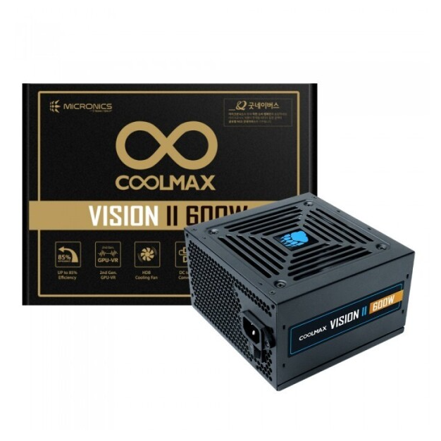 마이크로닉스 COOLMAX VISION II 600W ATX파워 55,000원