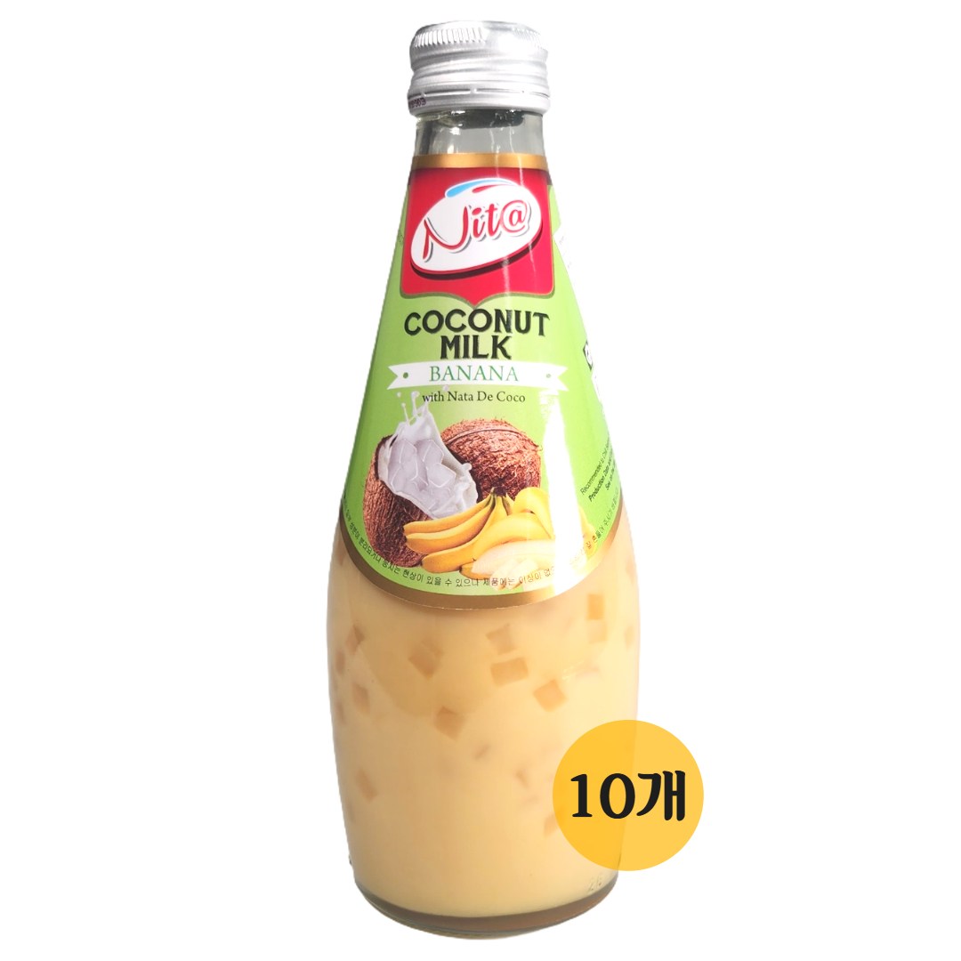 태국 니타 코코넛밀크음료5종 290ML 3.바나나맛 13,800원