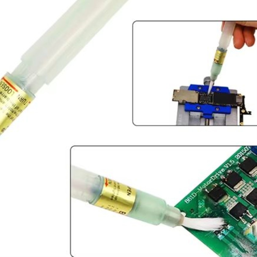 1개 102 플럭스 펜 납땜 로진 솔더 페이스트 도구 어플리케이터 브러시 헤드 노클린 BGA 9,900원