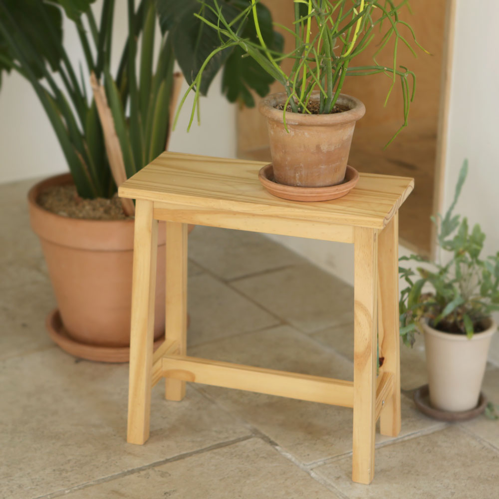 모노먼트 조립식 원목 직사각 스툴 27,900원