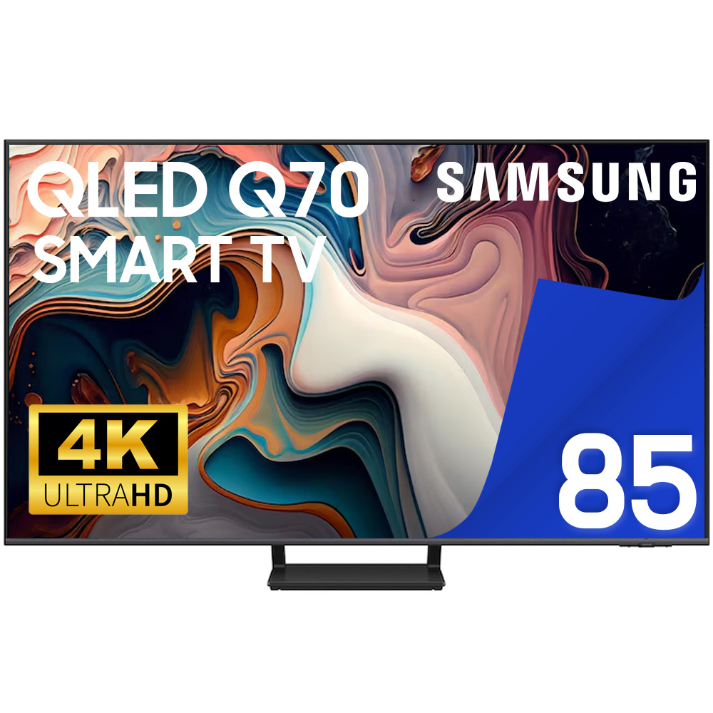 삼성 TV 85Q70 QLED 4K 214cm(85인치) LED 스마트 티비 유튜브 넷플릭스 디즈니 미러링, 고객직접설치, 스탠드형, 85Q70, 85형 1,659,000원