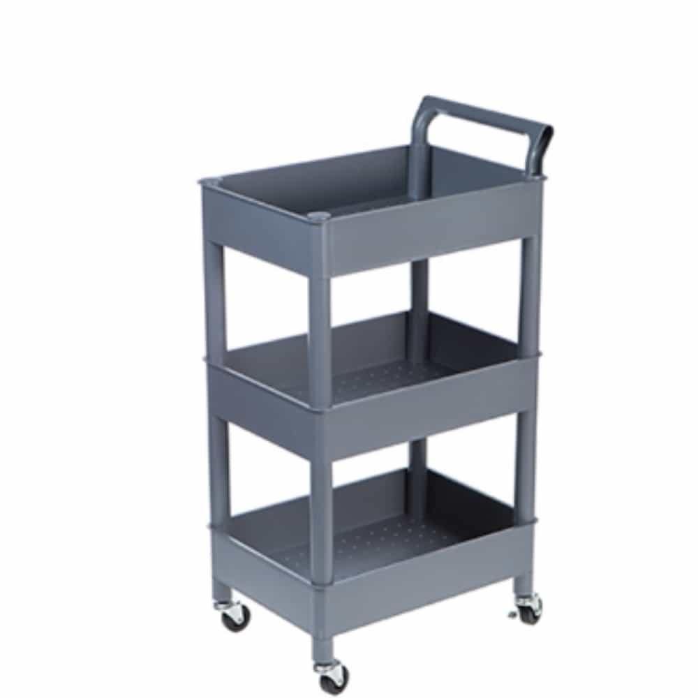 마이룸 트롤리 이동 3단 트레이 바퀴달린 수납장 선반 세탁세제 이동 팬트리 주방 72,740원