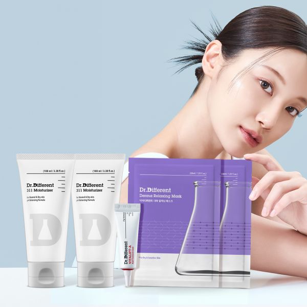 닥터디퍼런트 311 세콜지 모이스처라이저 100ml 2개 세트+ 랜덤 마스크 2매 레티날 크림 7g 65,100원