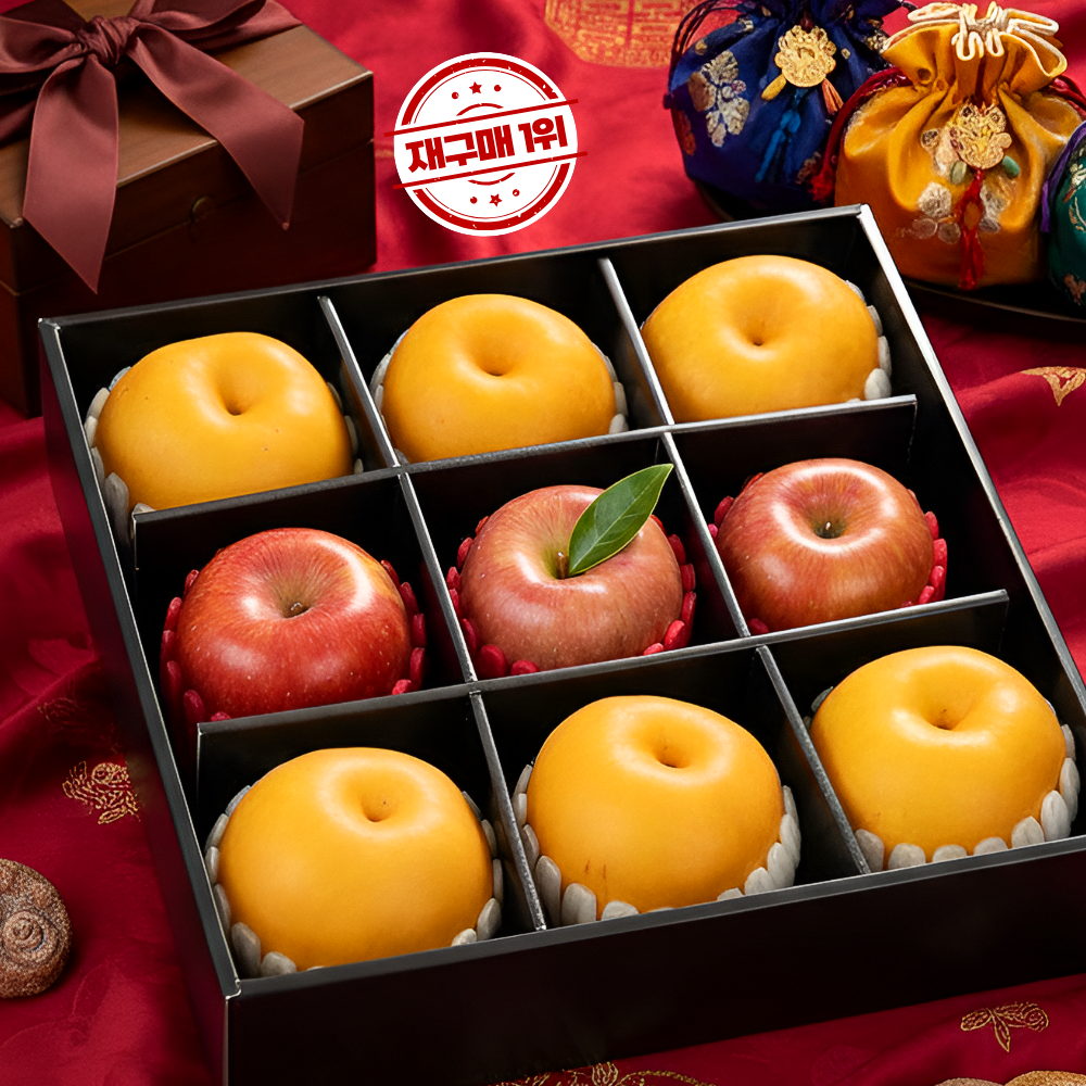 푸른마을 _사과 배  혼합과일 선물세트 국내산명절선물 부모님선물 과일 선물세트 약4.5kg내외 84,000원