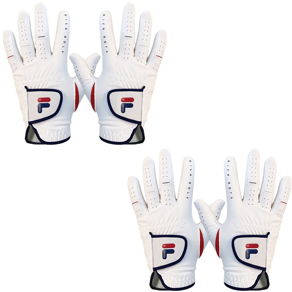 휠라골프 반양피 프리미엄 스킨핏 골프장갑 양손착용 1세트 43,500원