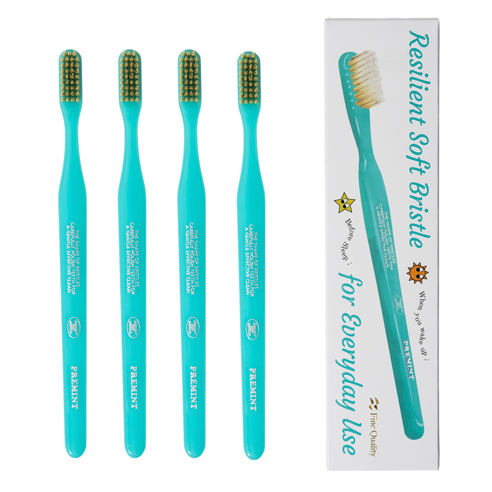 PREMINT 프레민트 프리미엄 칫솔 아쿠아, 4개, 1개입 32,000원