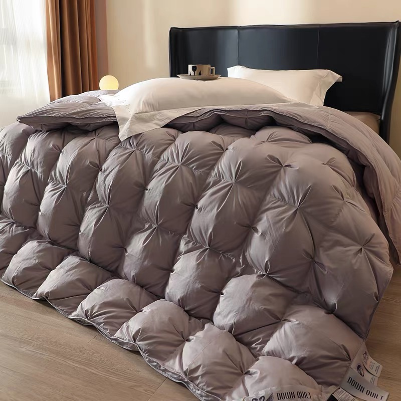 모던 심플 이불 100%헝가리 구스이불 100% 융씨 함량 구스이불, 그레이/입체형 198,500원