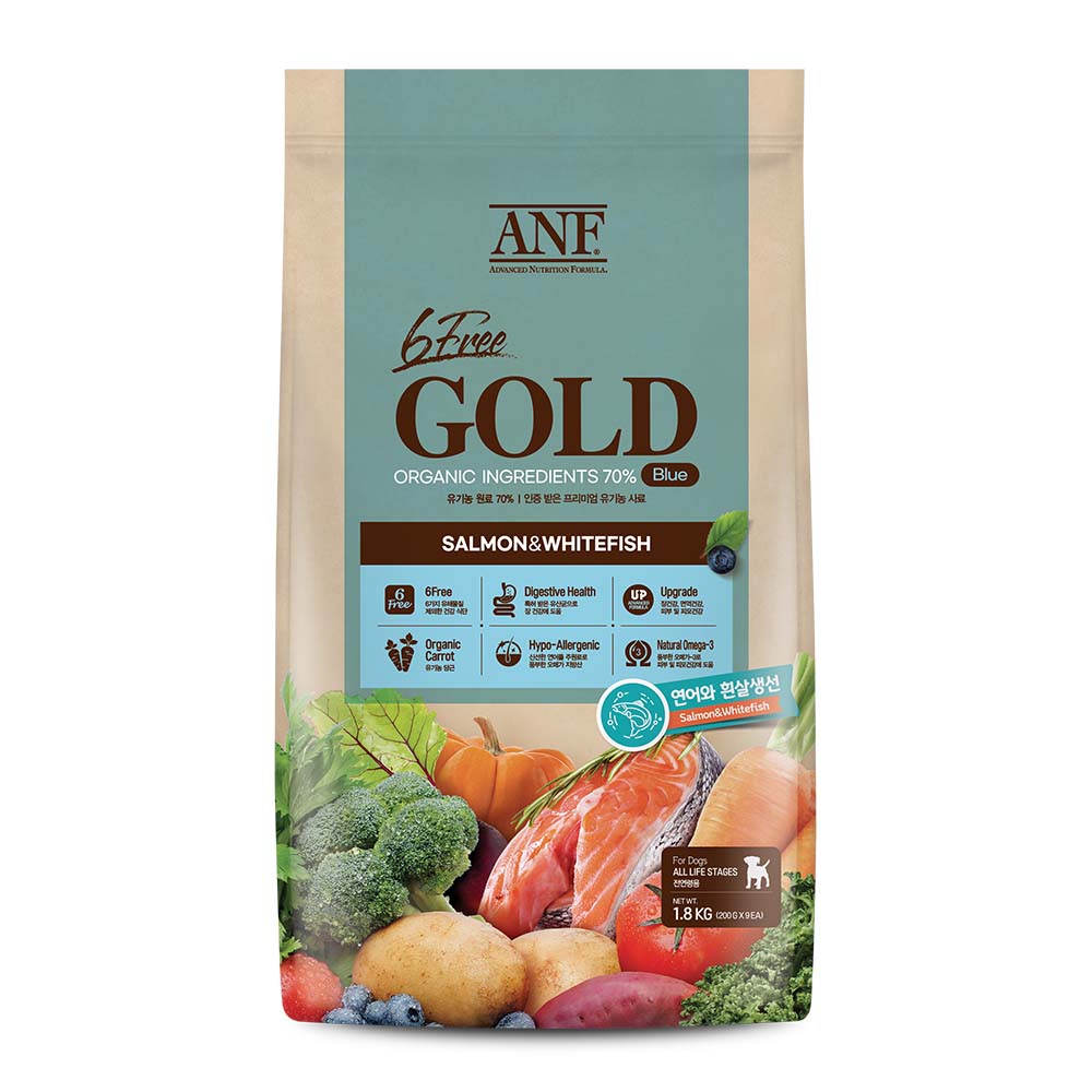 ANF GOLD 독 6free식스프리 연어+희살생선(리뉴얼팩으로 발송) 44,000원