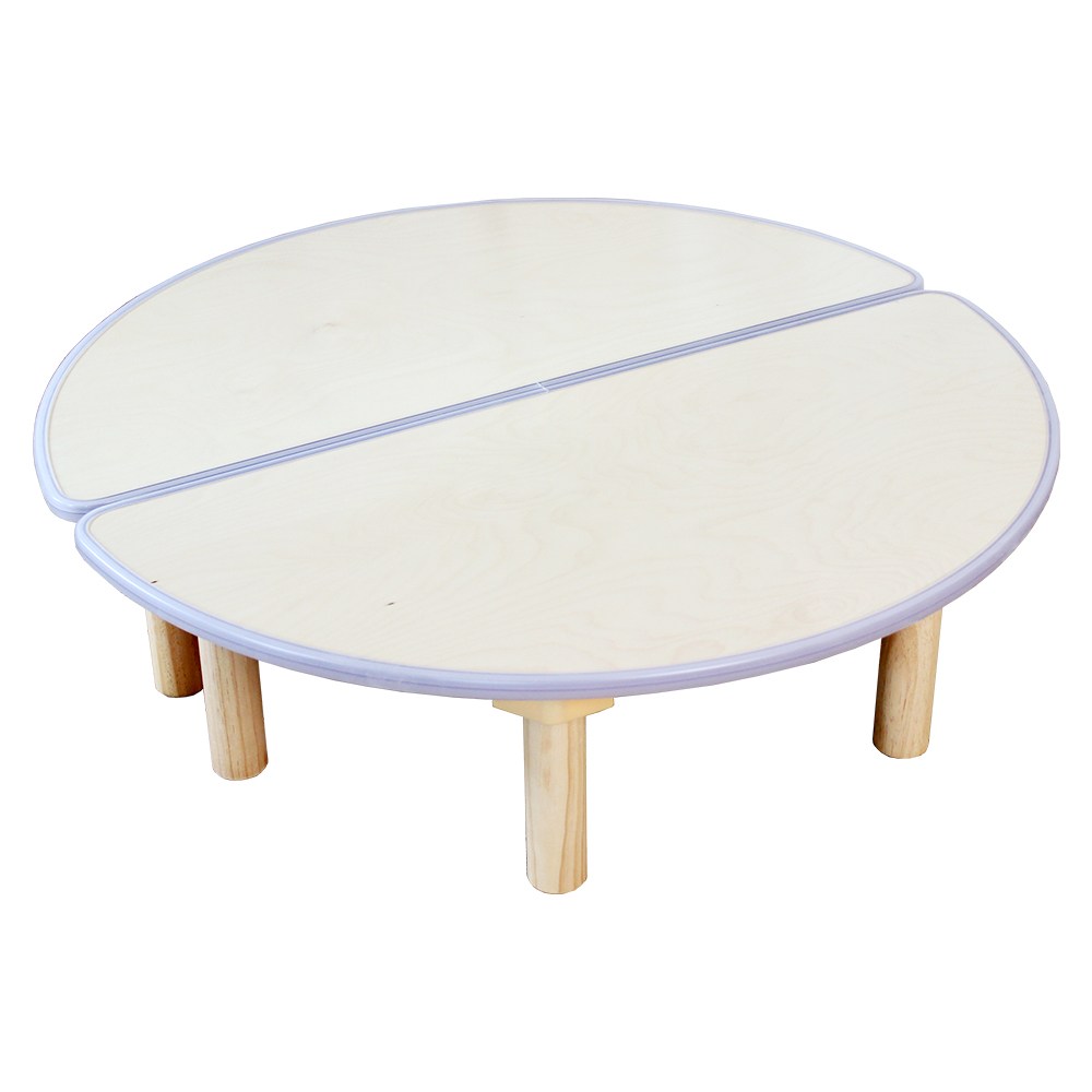 말랑 안전 테두리 어린이집 유치원 반원 책상 세트 285,000원