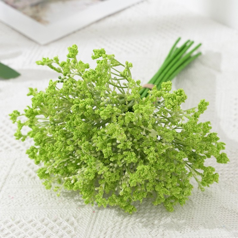 마벨인홈 조화 풍성한 고급 안개꽃 세트 16p, 그린 8,900원