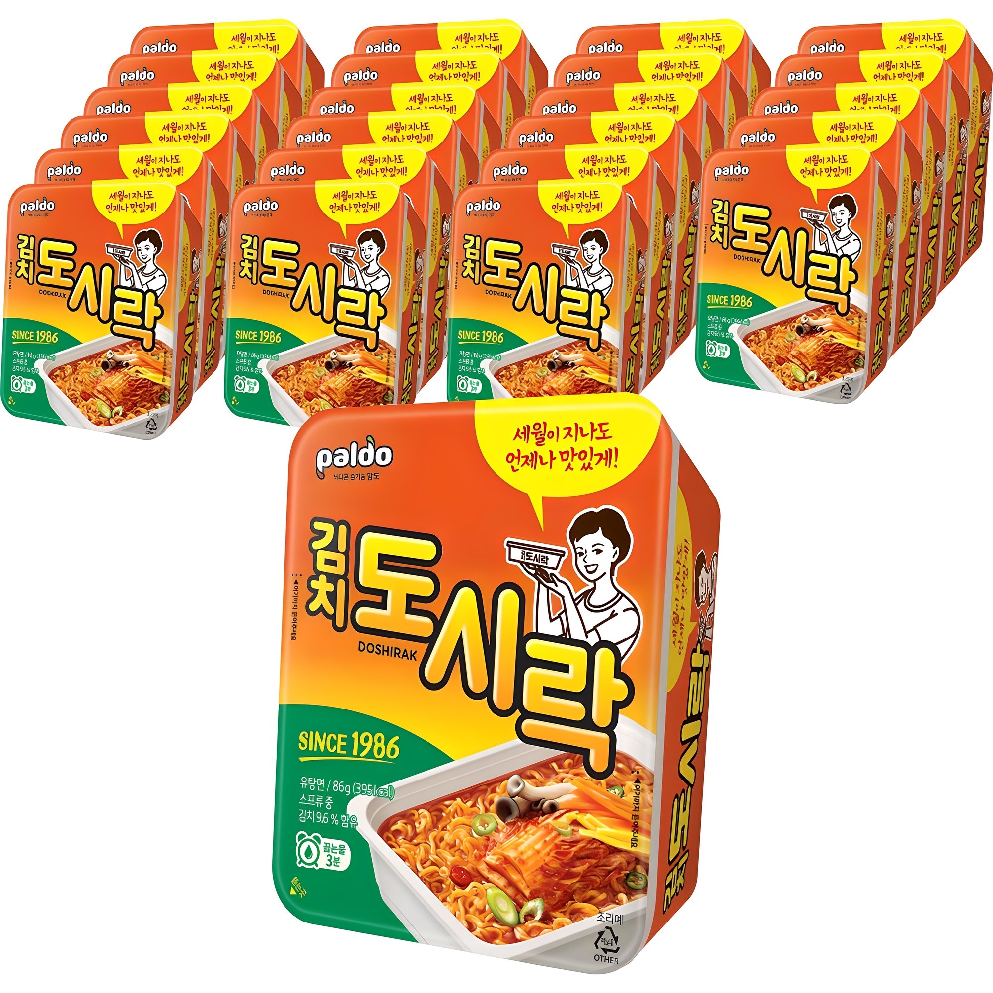 팔도도시락 김치 컵라면 86g 16,090원