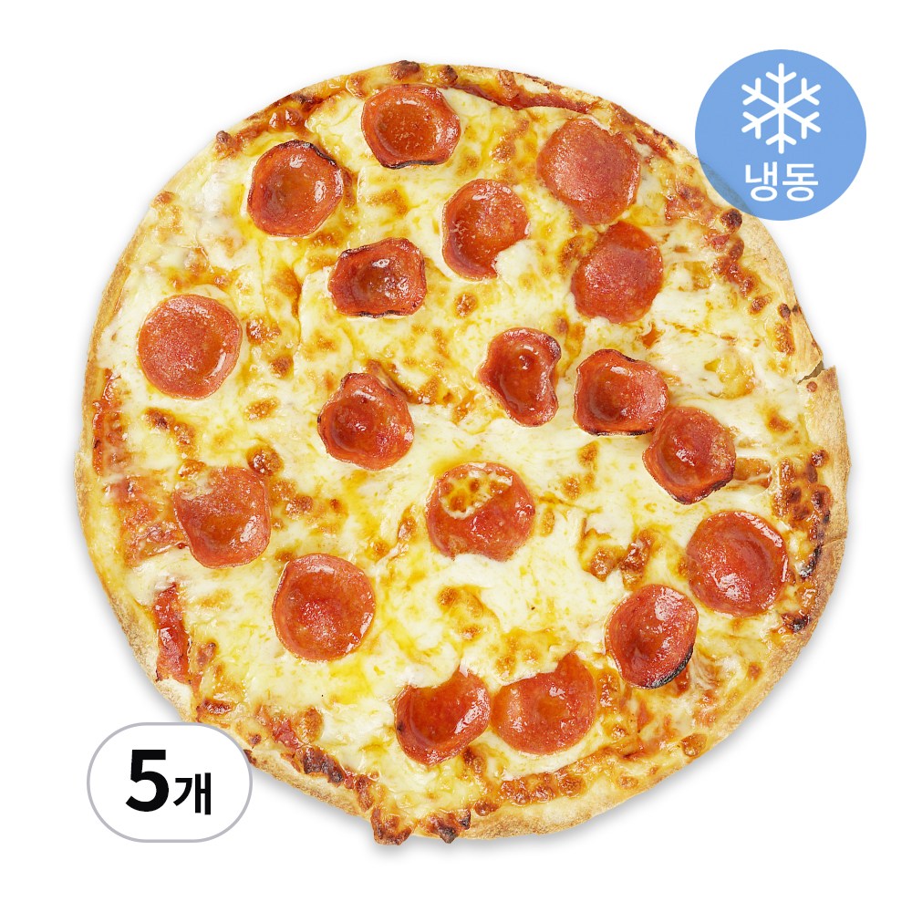 리얼 씬피자 페퍼로니 5판 세트, 245g, 5개 29,840원
