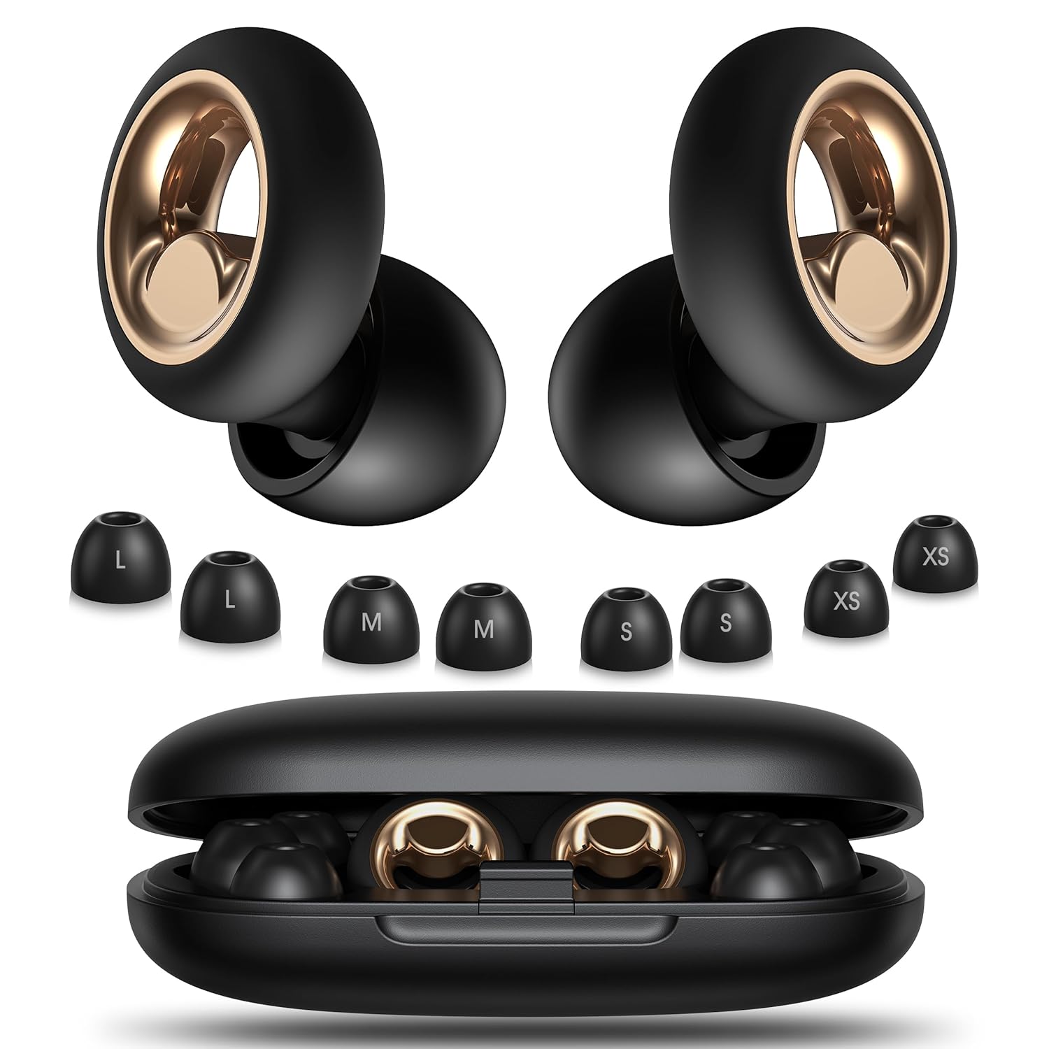 Zaxnouvi 소음 차단 수면 귀마개 실리콘 다용도 이어플러그, 1쌍, 1세트 91,250원