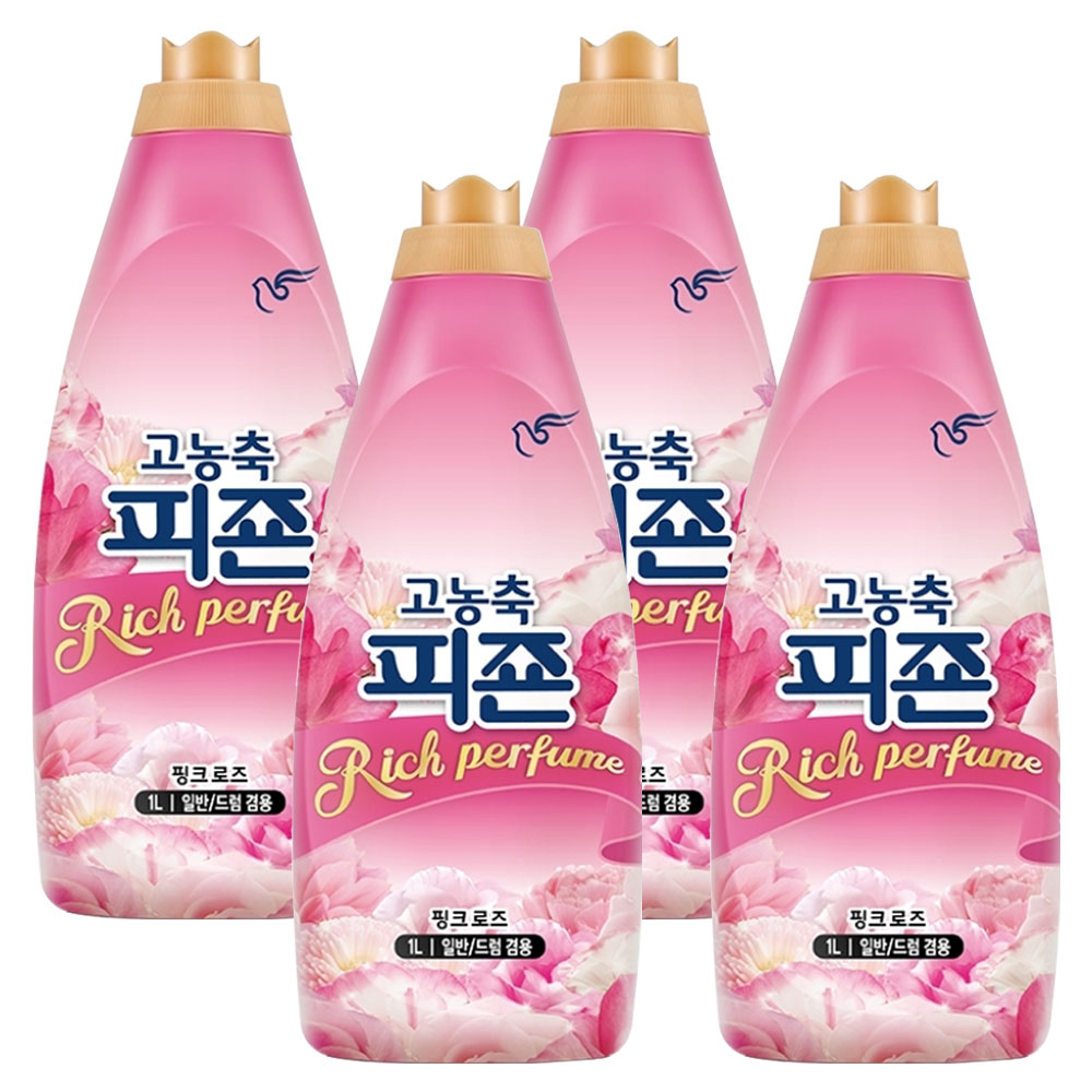 피죤 고농축 리치퍼퓸 섬유유연제 핑크로즈 본품 14,960원