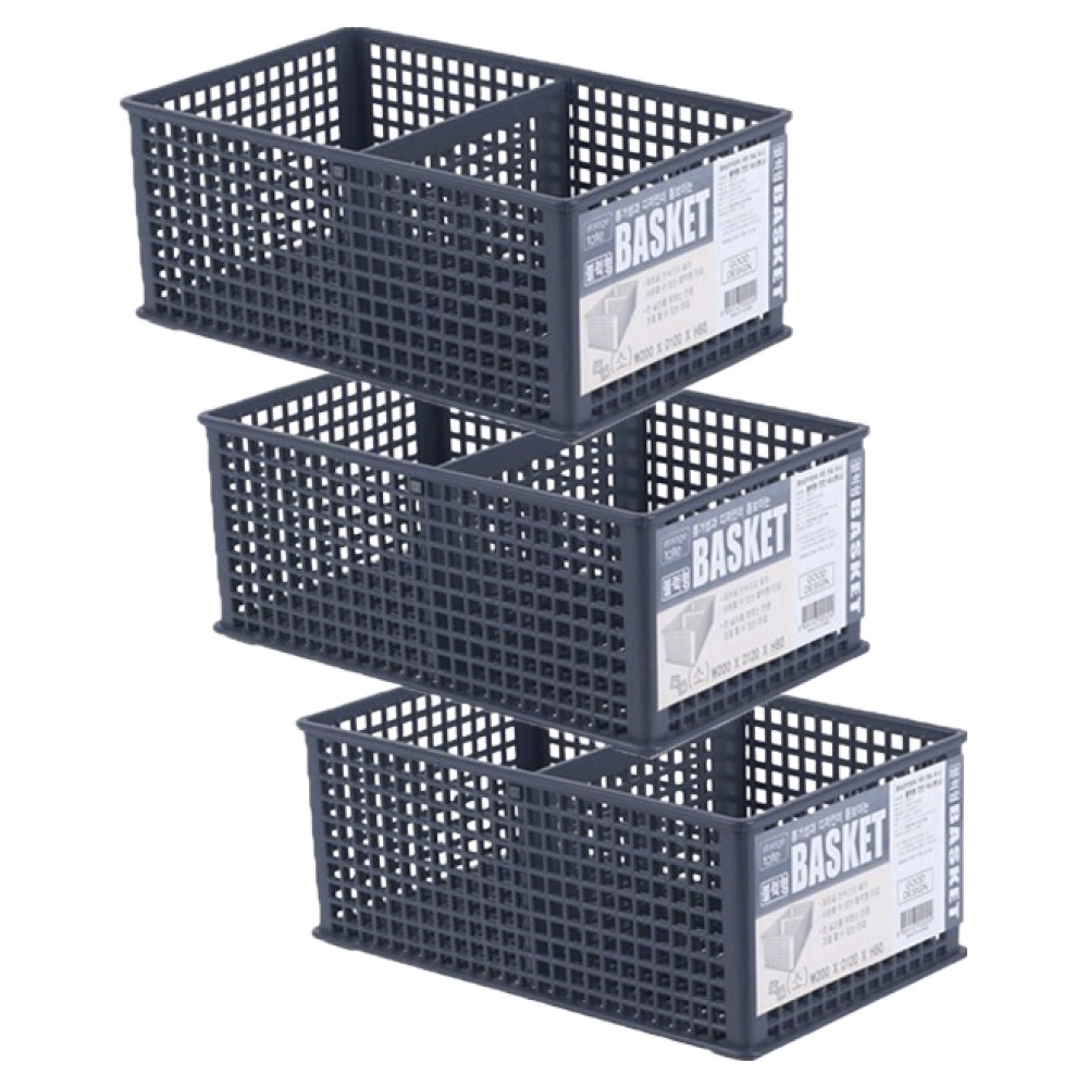 스내지 원라이프 블럭형 칸칸 바스켓 6,000원